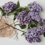 hortensias séchés bouquet
