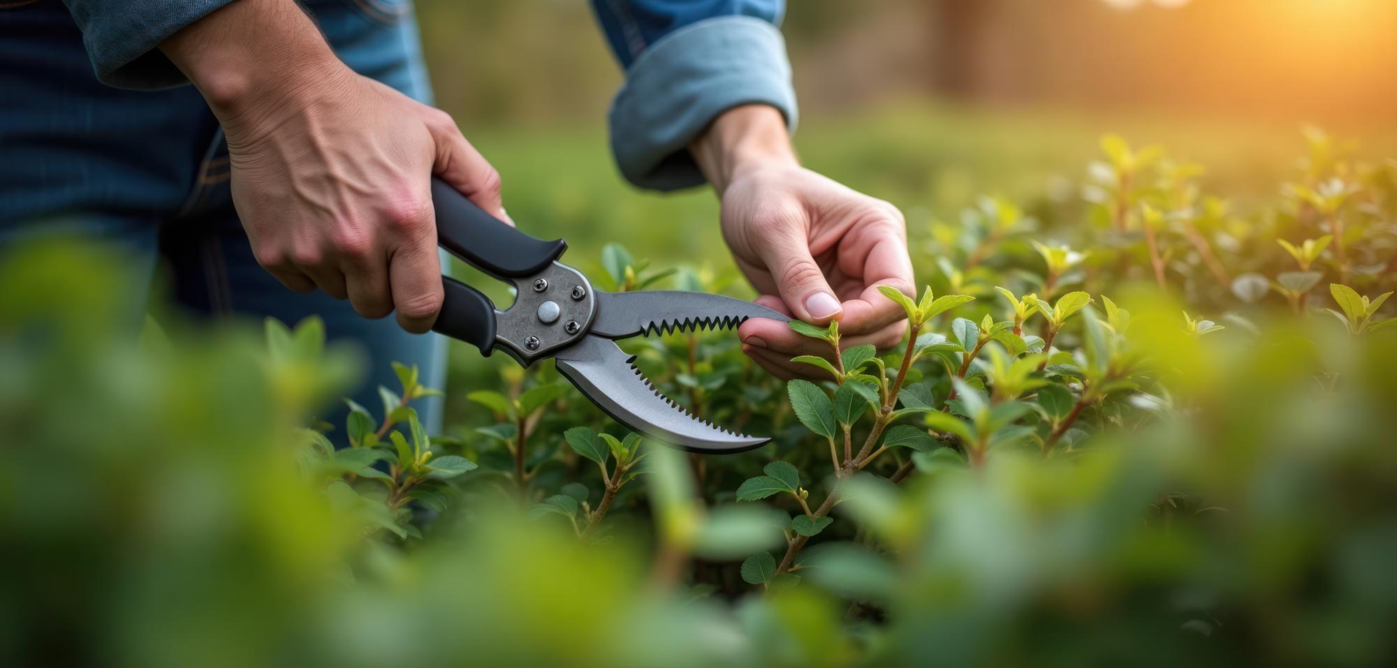 Quels outils et gestes adopter pour une taille propre ?
