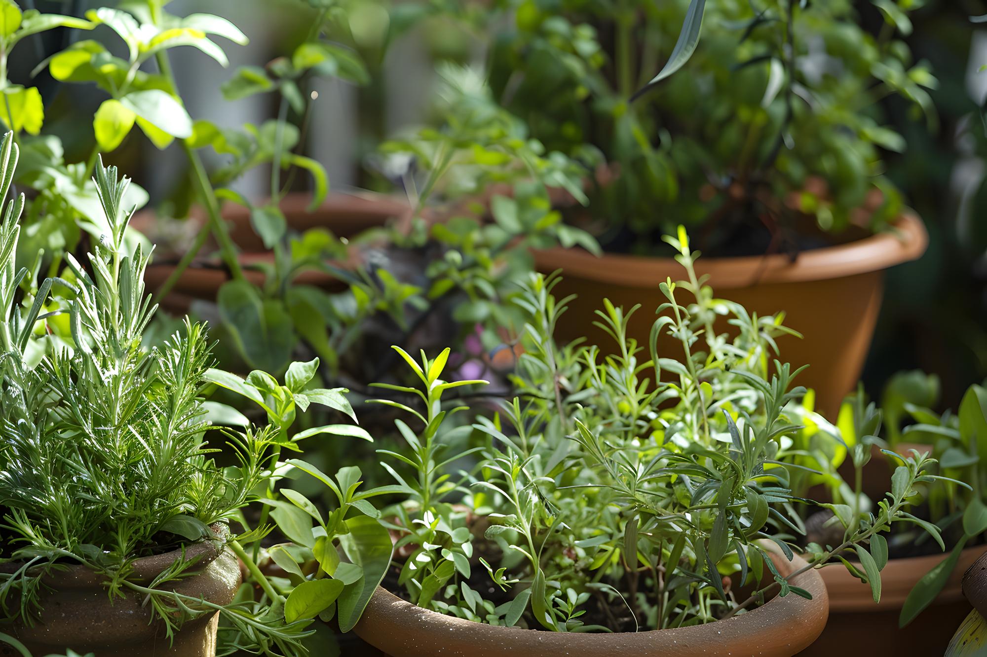 Quelles herbes aromatiques planter avec le thym ?