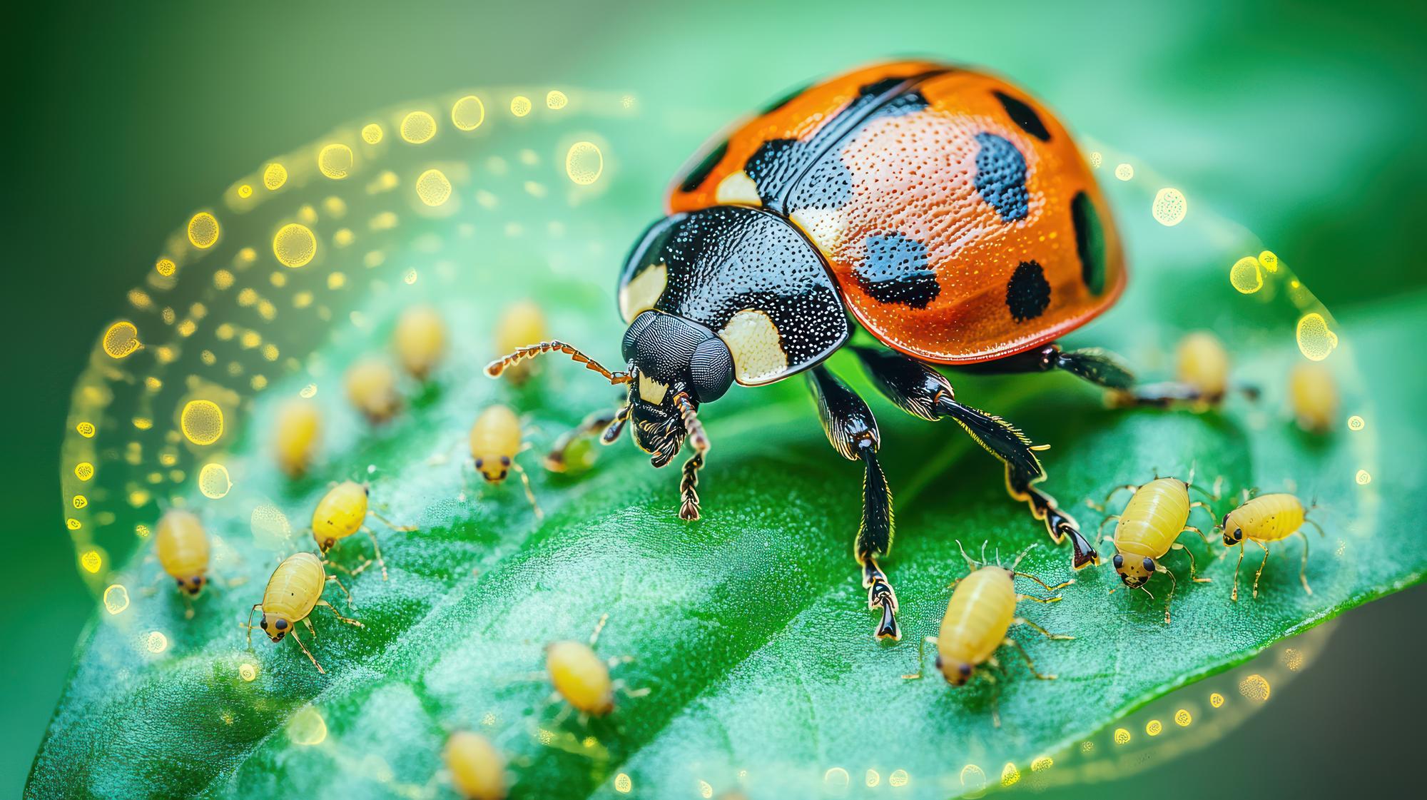 Que mangent les coccinelles exactement ?