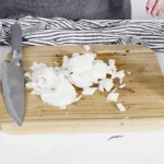 oignon coupé frigo