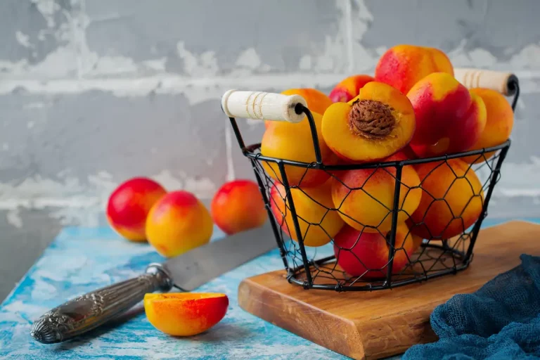 pêches panier cuisine
