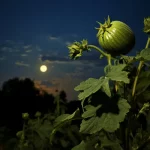 potager lune nuit