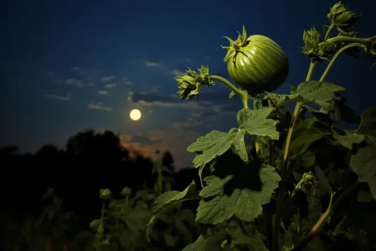 potager lune nuit