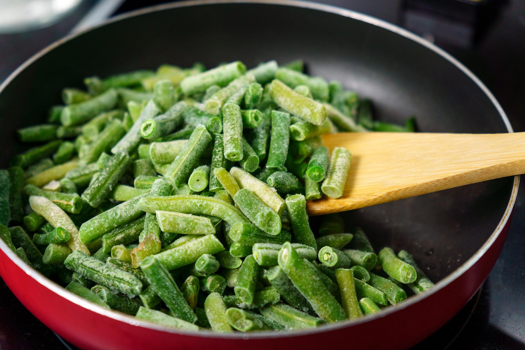 Comment cuisiner des haricots verts surgelés pour garder le croquant ?